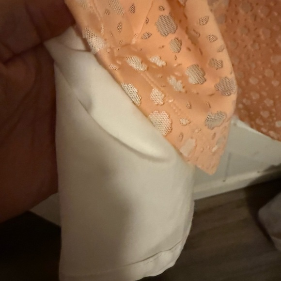 Calvin Klein Peach Sleeveless Midi Dress - Picture 6 of 10